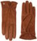 Roeckl Damen Classic - Ruched Handschuhe, Braun, 7,5 EU