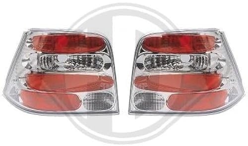 in.pro. 2213295 HD Rückleuchten VW Golf 4, 97-03, 4-türig, klar-chrom