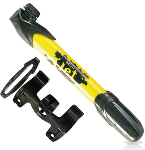 Zefal Unisex's Mini Jet Light Pump, Yellow, Small