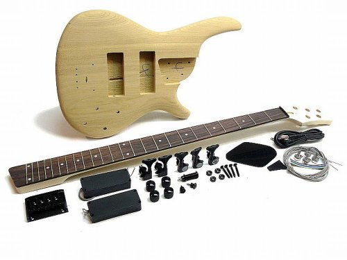 E-Bass Bausatz/Guitar DIY Kit ML-Factory 5-Saiter Esche!!!