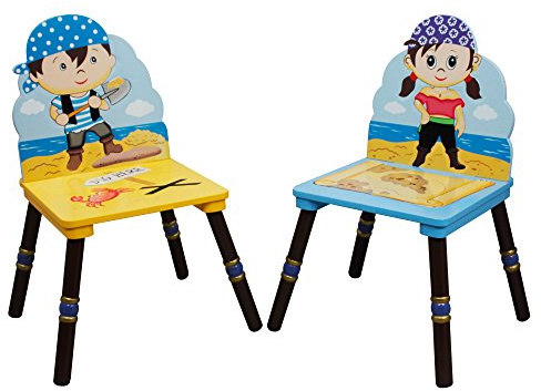 Fantasy Fields Kids (Klein-) Kinder Holz 2-Stuhl-Set (ohne Tisch) TD-11593A3