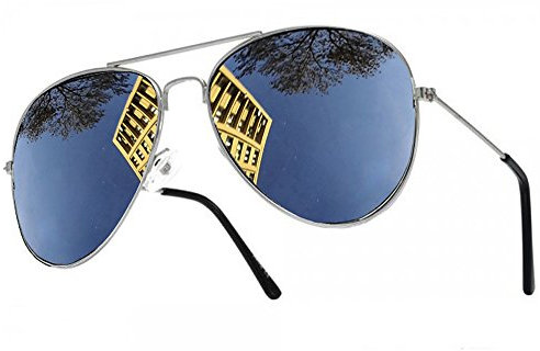 New Men Women Pilot Style Mirror Sunglasses Mirrored Lens Air Force MFAZ Morefaz Ltd