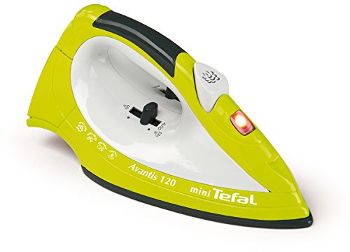 Smoby Tefal Ferro da Stiro Role Play Toys, Colore Nero/Bianco/Giallo, 7600024094