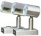 LIGHTEU, 2x 12V 3W A2 Decken/Wandstrahler Nickel-Finish Nachttischlampe Leseleuchte mit Touch-Schalter dimmbar warmweiß/blaues für Yacht, Caravan