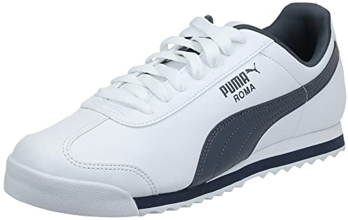 Puma Herren Roma Basic Sneaker, Weiß New Navy, 44 EU