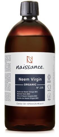 Naissance Neemöl/Niemöl nativ (Nr. 235) 870 ml - BIO zertifiziert 100% rein