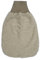 Cosilana Baby Strampelsack Fleece, 60% Wolle (kbT), 40% Baumwolle (KBA), (50 cm, Latte Macchiato-melange)