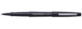 Paper Mate Flair Original Fibre-Tip Pen Black - Pack of 5