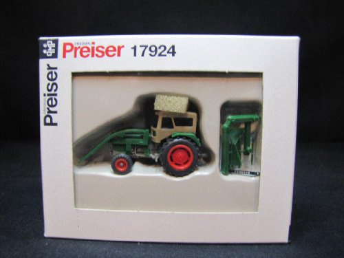 Preiser 1/87 th – pr17924 – Modelleisenbahnen – Traktor Deutz 6206