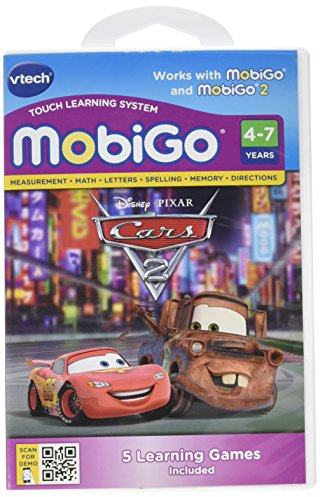 Vtech MobiGo Touch Learning System Game - Cars 2