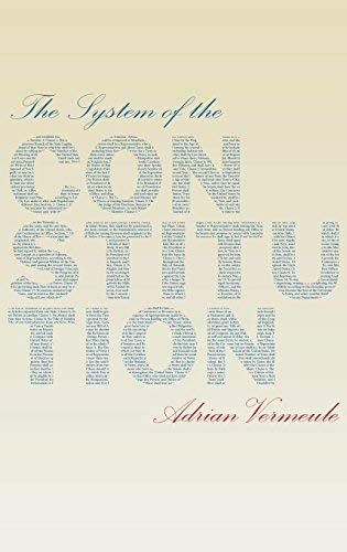 [ THE SYSTEM OF THE CONSTITUTION BY VERMEULE, ADRIAN](AUTHOR)HARDBACK