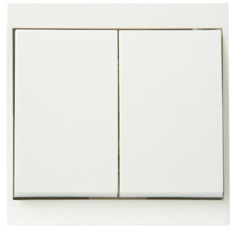 Kopp 620501084 Malta Serien-Schalter, Creme-Weiß