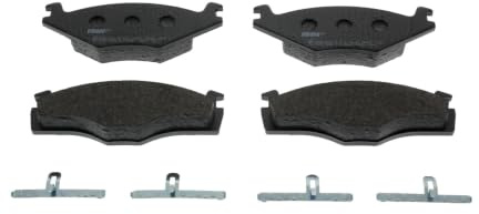 FERODO Brake Pads | FDB419 | OE-Matching Quality | Eco-Friction Fuse+ Technology | Pack of 4
