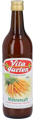 VITAGARTEN Möhren Saft biologisch 750 ml