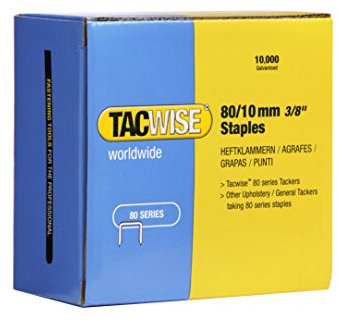 TACWISE 0383 Heftklammer, Silber, 80/10mm
