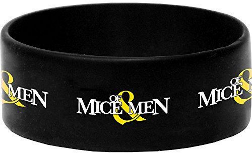 Rock Off Of Mice & Men Logo Gummy Band
