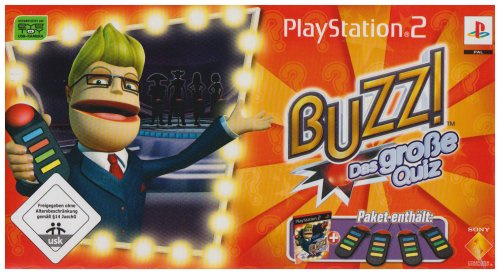 BUZZ! Das große Quiz inkl. 4 Buzzer [Software Pyramide]
