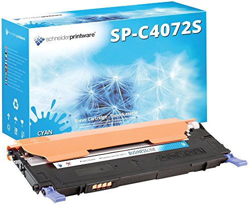SCHNEIDERPRINTWARE kompatibel Toner mit 100% höhere DRUCKLEISTUNG nach (ISO-Norm 19798) ersetzt CLT-C4072S cyan für Samsung CLP-320 CLP-325N CLP-325 CLP-325W CLX-3180 CLX-3185 CLX-3185FN CLX-3185FW CLX-3185N CLX-3185W