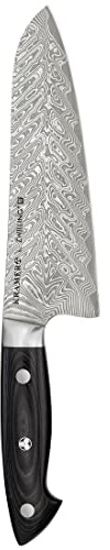 Zwilling 34897-181 Santoku Euro, Edelstahl, 18 cm, Design: Bob Kramer (h.nr.