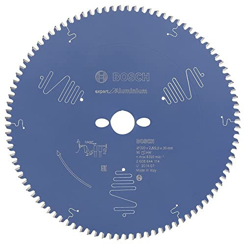 Bosch Accessories 2608644114 Lame de scie circulaire expert for aluminium Bleu 300 x 30 x 2,8 mm 96