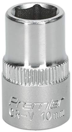 Sealey S3810 Walldrive Socket 10Mm 3/8Sq Drive