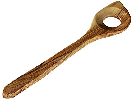 CILIO Olivenholzserie TOSCANA, Kochlöffel, mit Loch, 30 cm (H.Nr.182132)