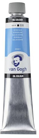 Van Gogh Peinture couleurs à l'huile, Tube 200ml, Bleu de Sèvres 530