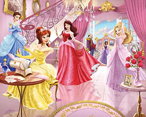 Walltastic 8 x 10 ft Fairy Princess Wallpaper Mural