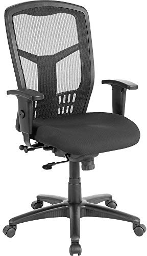 Lorell Executive High-Back Swivel Chair Stuhl, Metall, schwarz