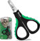Candure Cat Nail Clippers Stainless Steel Cat Claw Trimmers for Rabbits,Guinea Pigs, Birds, Puppies, Kittens and Small Animals- Pet Nail Clipper for Professional and Home Use 3.5 (Green)