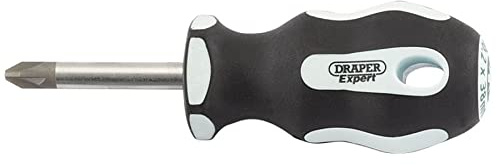 Draper 34996 Expert PZ Type Soft Grip Screwdriver, 38mm Length,Blue