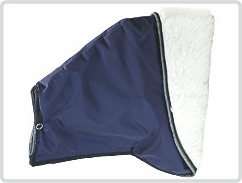 Sani-Alt Rollator-Handschuhe, Rollstuhl-Handschuhe, kuschelige Handwärmer 1 Paar, Blau, für Senioren, Menschen mit Behinderung, Kälteanfällig, Damen, Handschuhe