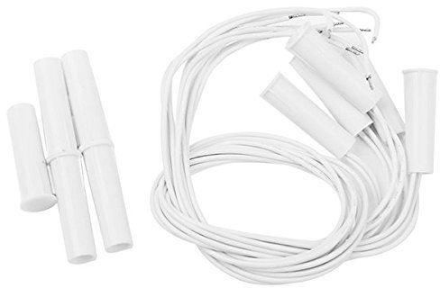 Winomo Premio sicurezza da incasso magnetico porta finestra contatto interruttore Reed - 5 pezzi