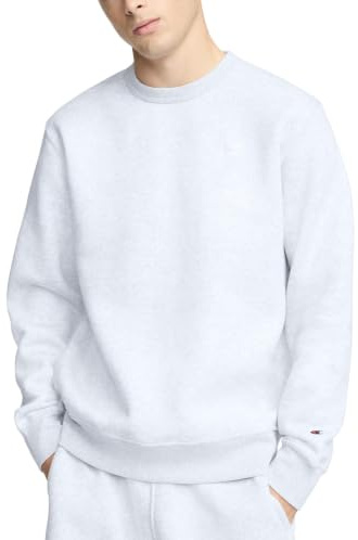 Champion Herren Crewneck, Powerblend Fleece Sweatshirt, Crewneck Sweatshirts (Reg. oder Groß & Lang)