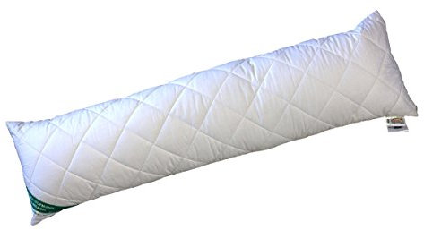 Betten Hofmann Relax Orthopädisches Seitenschläferkissen Lagerungskissen Stillkissen 40 X 140 cm mit Reißverschluß, Füllung regulierbar, waschbar, Bezug Baumwolle