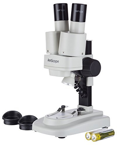 AmScope Portable et Microscope 20 x pour enfant