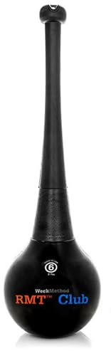 WeckMethod RMT Club 6LB (2,7kg) - Premium Macebell für Krafttraining, Rehabilitation, Stretching und Rotationskraft - Gewichtsverlagerung Design - Optimierter Grip und Langlebigkeit