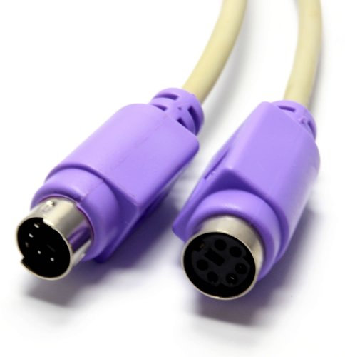 PS/2 Tastatur Verlängerung Kabel 6 Polig Stecker Zum Weiblich Buchse 3 m [3 Meter]