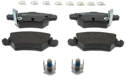 FERODO FDB1294 Bremsbelagsatz Bremsbeläge Hinten mit Zubehör Kompatibel mit OPEL Corsa C Schrägheck X01