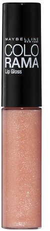 Maybelline New York Make-Up Lipgloss Colorama Barely There Pink/Strahlendes Altrosa für einen glänzenden Auftritt, 1 x 5 ml