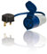 pro elec 13 A UK Plug to 16 A 3 Pin Socket Adapter for Tent/Motorhome/Caravan