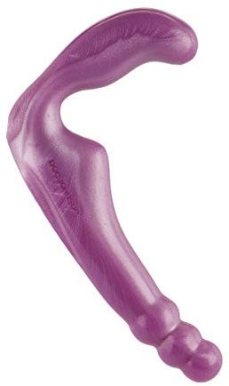 Doc Johnson Platinum Premium Silicone - The Gal Pal - Strapless Strap-On -Purple
