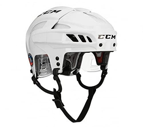 CCM Fitlite Helm Senior, Größe:S, Farbe:Weiss