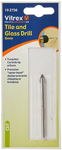 Vitrex 10 2756 Tile and Glass Drill 6mm