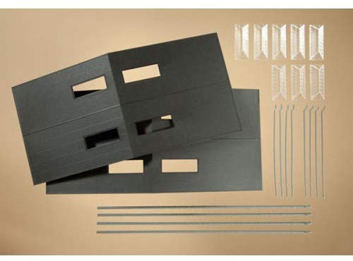 Auhagen 80301.0-Dächer mit Oberlichtfenstern, 203 x 96 mm, bunt