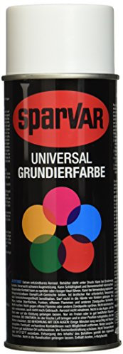 SparVar 6013152 Weiß, Lackspray Grundierung, 400 ml, (1er Pack)