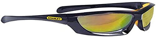 STANLEY SY810YD Safety Glasses with Yellow Mirror Lens