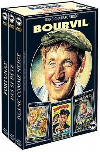 Bourvil - coffret 3 films : fortunat + pas si bête + blanc comme neige [FR Import]