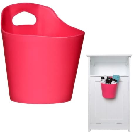 Premier Housewares Hot Pink Plastic Storage Caddy | Durable Organiser