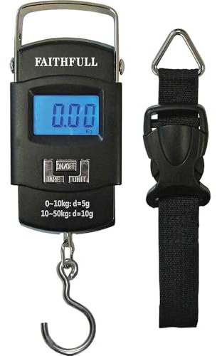 Faithfull SCALE50KG 0-50Kg Portable Electronic Scale